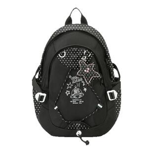 VANWALK 原创高颜值书包休闲通勤高中女生双肩包学生旅行轻便背包