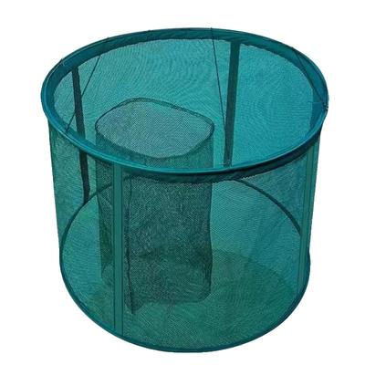 新养鱼网箱鱼苗养殖网箱存鱼漂浮暂养鱼护防逃网笼折叠大口径网箱