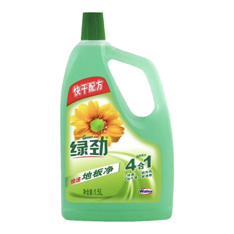 绿劲地板净1.5L/2清洗地板地面清洁剂