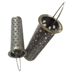 定制304不锈钢篮式过滤器斜口滤芯提篮平口滤网滚筒网筛锥形过滤