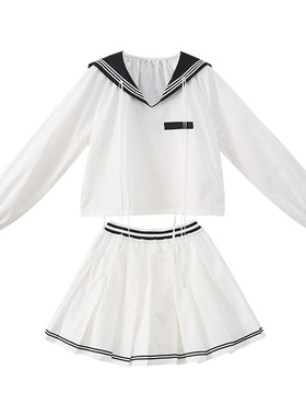 艾上朵航海系水手服套装