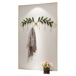 普赛克入户玄关墙面装饰挂衣钩创意进门钥匙收纳衣帽钩个性壁挂