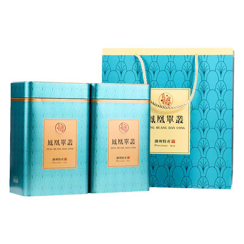 正宗潮州凤凰单枞鸭屎香新茶密兰香乌龙茶叶广东礼盒茶[随机送罐]
