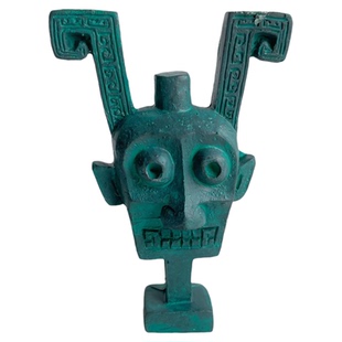 江西省博物馆文创纪念品双面神人像立体磁吸冰箱贴旅游伴手礼南昌