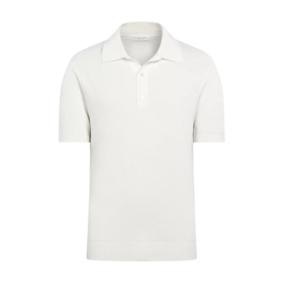 Suitsupply米白色男士Polo衫
