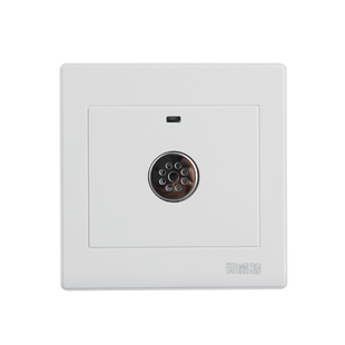 86型暗装声光控面板二线楼道延时感应led节能灯家用物业声控开关