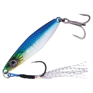 钓之猪路亚饵两鲌2代铁板飘落超远投型特氟龙钓鱤鱼翘嘴鲈鱼假饵