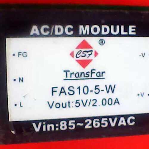 溢价- FAS10-5-W VOUt：5V/2.00A  Vi
