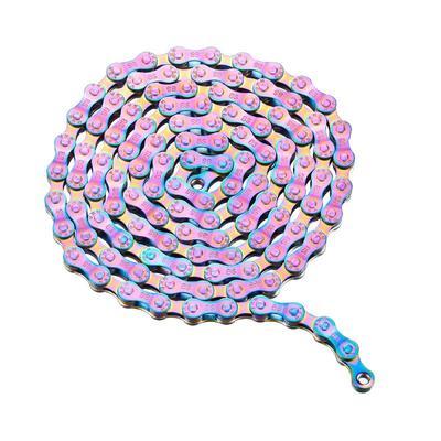 VXM自行车链条炫彩全电镀9速11速