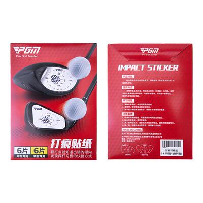 PGM高尔夫球杆打痕纸获取击球点
