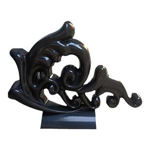 树脂瓦配件如意翘屋脊正吻仿古建筑装饰吉祥如意屋顶配件翘脚包邮