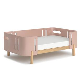 Boori诺瓦进口实木男女孩可拓展拼接床成长婴儿儿童床公主小岛床