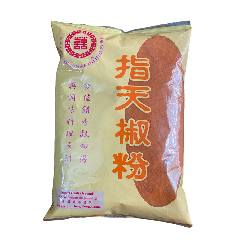 正宗香港喜牌指天椒粉605g袋装