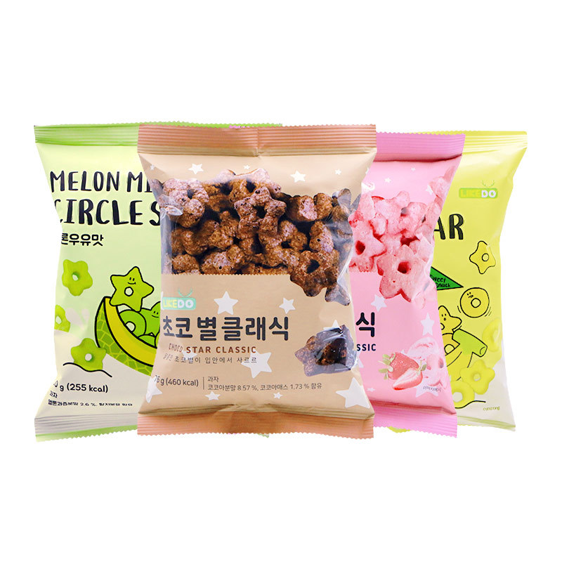 韩国进口便利店巧克力膨化