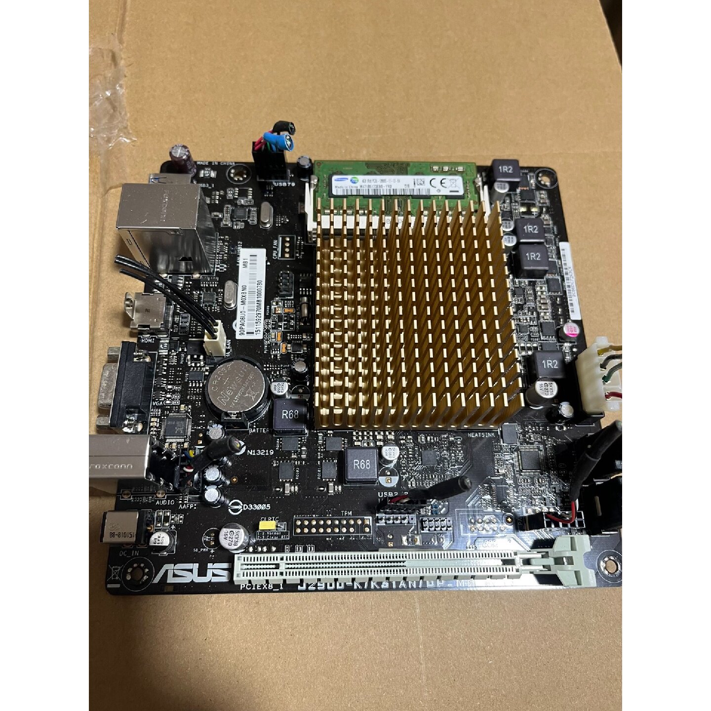 【议价-可维修】华硕J2900-K/K31AN/DP-MB主板 有挡板, 原 /二手
