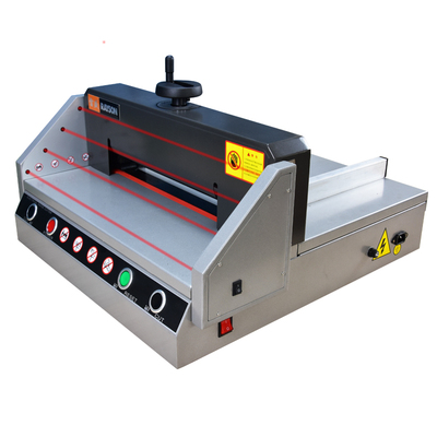 雷盛台式重型多功能电动切纸机