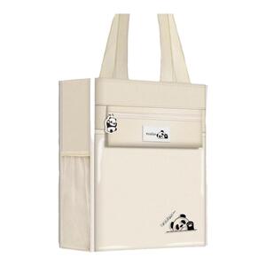 卡皮巴拉补习袋手提袋学生拎书袋小学生补课包儿童女孩帆布美术袋大容量作业收纳袋初中男生用补习班手提书包