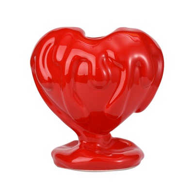 CONGSTUDIO现代陶瓷爱心花瓶