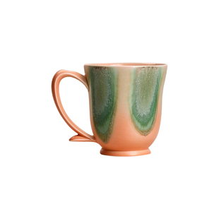 敦煌研究院 苍葭绿陶瓷马克杯高级感轻奢男生款大容量设计感小众