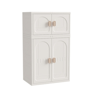 美澜百变儿童玩具收纳柜宝宝衣柜婴儿喂养台置物架大容量收纳架