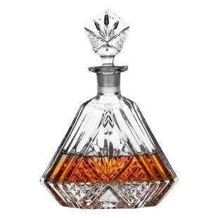 大号水晶玻璃酒樽创意红酒醒酒器家用威士忌瓶带盖洋酒瓶白酒容器