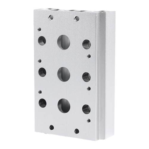 电磁阀底座4V210-08汇流板100M200M-2F3F4F5F6F7F8F9F10F位联阀板