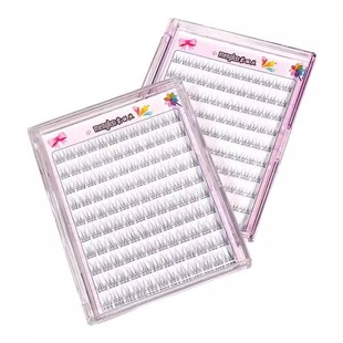 免胶假睫毛贴免胶水自粘分段式新手太阳花自然仿真2026新款可重复