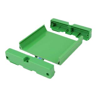 PDM80宽薄侧板窄边PCB模组架导轨外壳PLC支架线路板壳端子台外壳