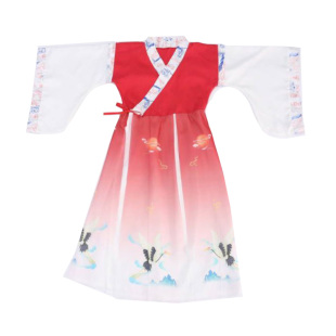汉服男童国学服装中国风古装书童三字经弟子规儿童表演出服小学生