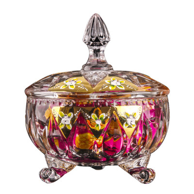 弗莱文茨水晶玻璃糖罐