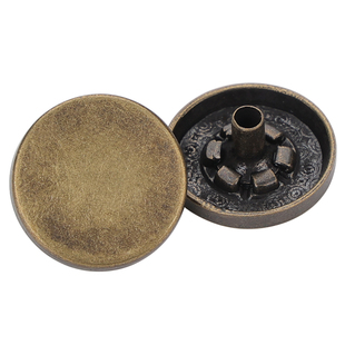 金属四合扣面扣圆型合金扣子不生锈抗氧化五金配件通用衣服纽扣