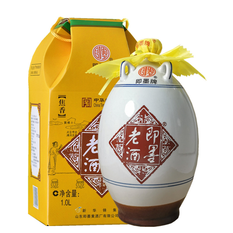 十年陈酿1L礼盒正宗经典即墨老酒