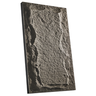 pu石皮仿石材背景墙轻质文化石外墙砖大板超薄款PU蘑菇石仿真石板