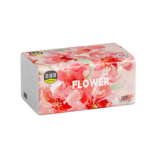 吉多多抽纸55抽6层大包面巾纸24包整箱纸巾家用实惠装餐巾纸批发