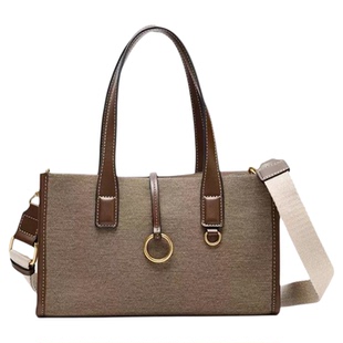 小众设计复古大容量托特包 2026新款 时尚百搭高级质感单肩斜挎包