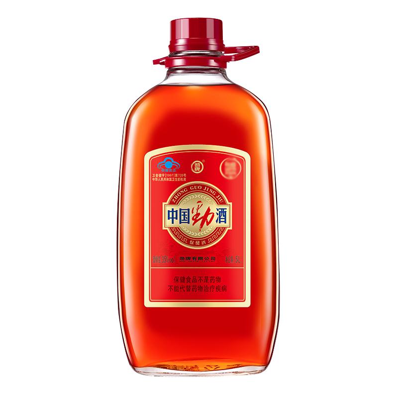 【酒厂直供】劲牌35度中国劲酒5L玻璃瓶大桶约10斤装保健酒
