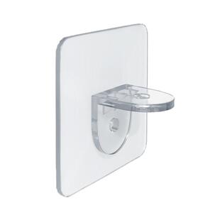 衣柜分层隔板托架无痕粘贴层板托钉免打孔搁板固定器直角支撑层托