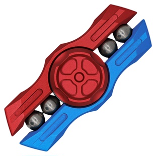 Mackie麦基 圣剑2无双二叶陀螺金属解压玩具神器edc指尖陀螺潮玩