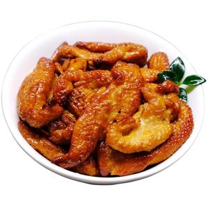 熏鸡皮东北特产下酒菜熏烤鸡皮