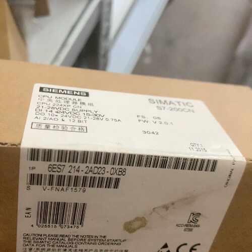 【询价】CPU 224XP 6ES7 214-2AD23-0X适用