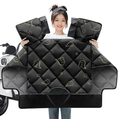 2025新款电动车挡风被加厚冬季