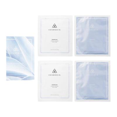 Cosmedix科斯美蒂 - 生物纤维素焕彩嫩肤面膜 4片