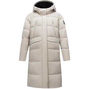 安踏CHN系列丨六度芯冰甲羽绒服连帽保暖中长款棉服外套162617911