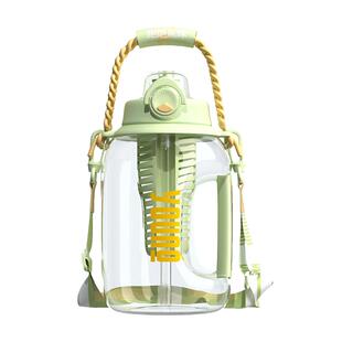 富光水杯大容量男女生运动水壶带吸管大肚杯高颜值吨桶吨顿顿杯子