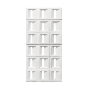 pu九宫格网红空心砖简约背景墙客厅隔断轻质艺术镂空装饰构件轻质