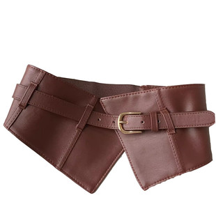 宽腰封腰带女士2024新皮带高级感装饰连衣裙配西装外套毛衣昵大衣