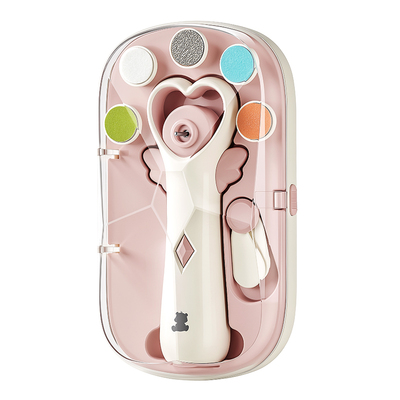 小白熊婴儿电动磨甲器新生儿专用