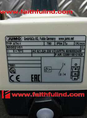 议价Jumo 60002439 久茂全新温度传感器 ATH-1 603021/01 70度