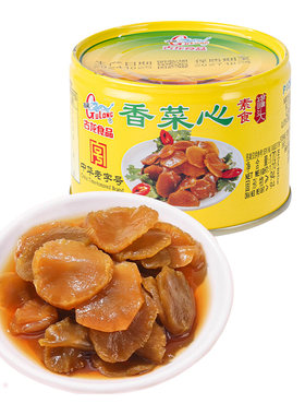 腌制香菜罐装香菜心古龙素食