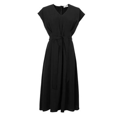 米思阳气质优雅A字连衣裙